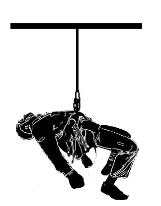 Опасность при зависании в удерживающей системе Опасность при зависании в удерживающей системе